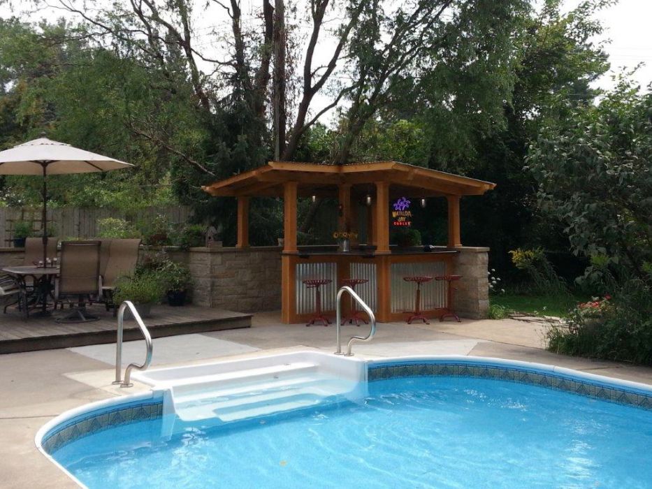 Wesson Builders Project Image - 2015 Poolside Bar